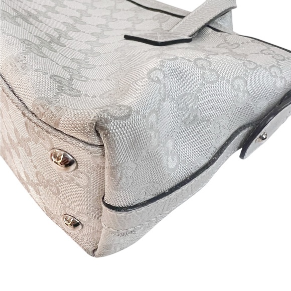 GUCCI Monogram Small Boston Silver - Picture 8 of 10